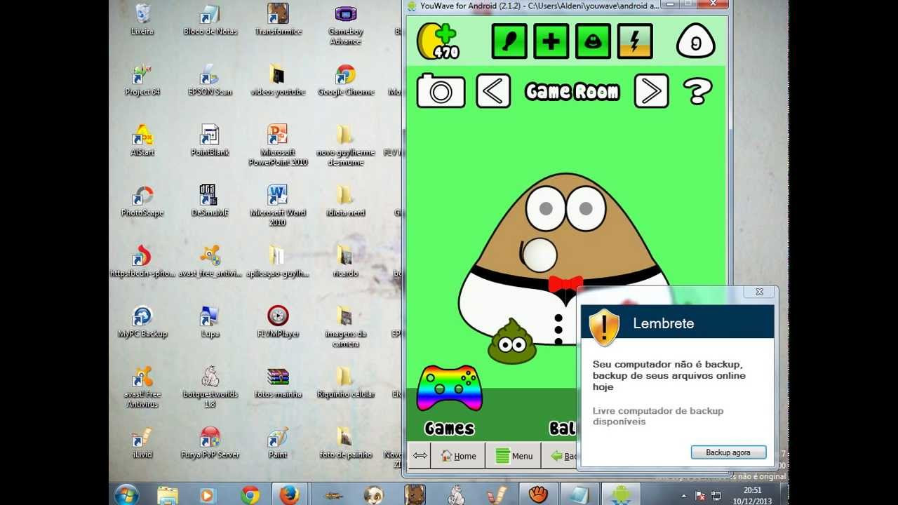 Como instalar e jogar o POU no PC 