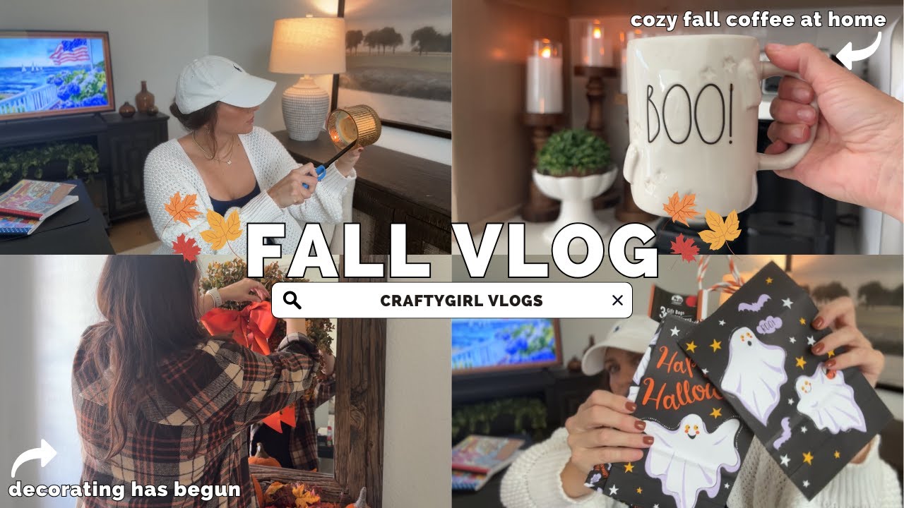 Morning Routine + Cozy Fall Decorating 🏡 | Day in My Life - YouTube