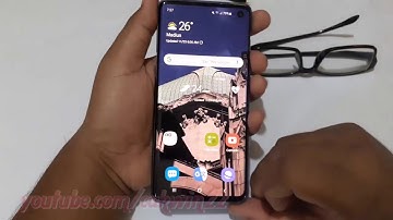 Samsung Galaxy S10 : How to enable or disable screen flash notification (android pie)