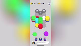 Hexa Sort Level 17 Solution walkthrough 