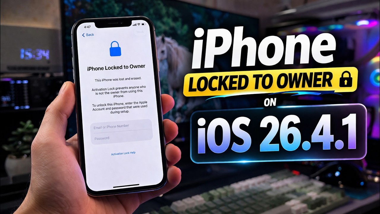 iPhone Locked to Owner on iOS 26.4.1? 🔒 What It Means & How to Fix It ...