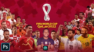 Free World Cup 2022 Wallpaper Background  Download in PDF Illustrator  PSD EPS SVG JPG PNG  Templatenet