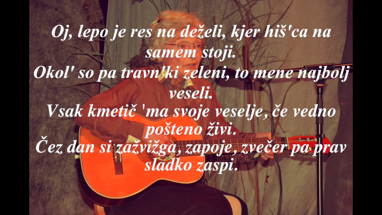 10 Silva Kosec - Oj, lepo je res