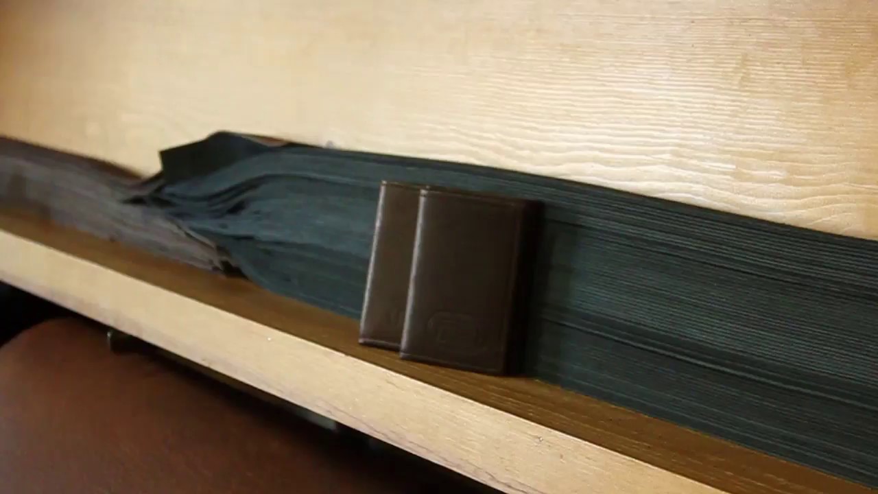 Buffalo Leather Three Fold Wallet - Made in USA - Buffalo Billfold Company