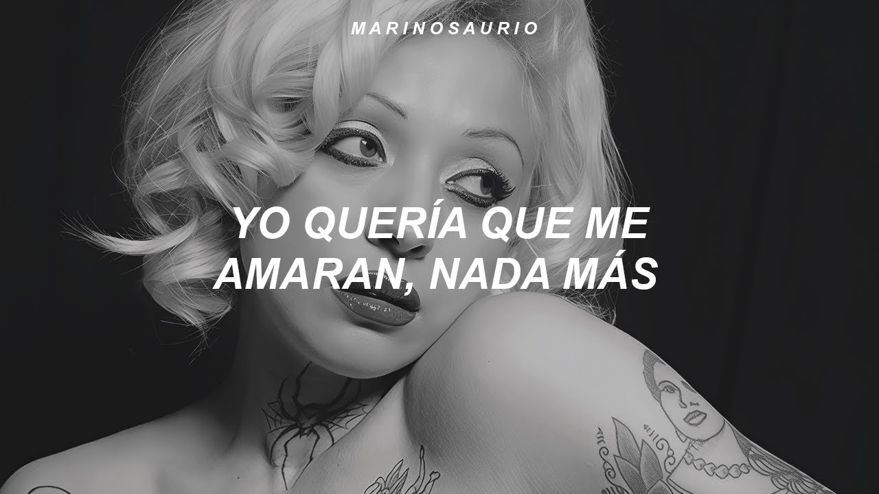 Mon Laferte - Femme Fatale (Letra) || "yo quería que me amaran, nada más"