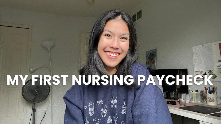 How Much I Make As A New Grad Registered Nurse💰 my hourly pay rates & my very first paycheck!