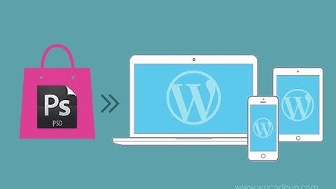 Convert the PSD into WordPress website part 2