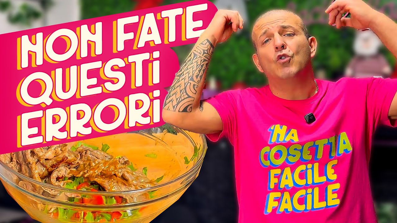 STRACCETTI di CARNE: La ricetta facile SENZA ERRORI - Cucina per tutti!