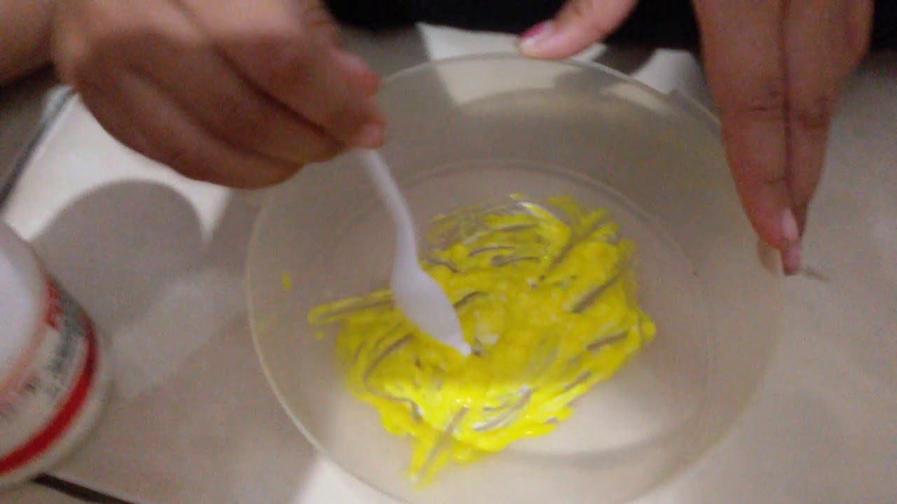 Cara membuat slime dari lem fox YouTube