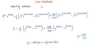 The Lax method