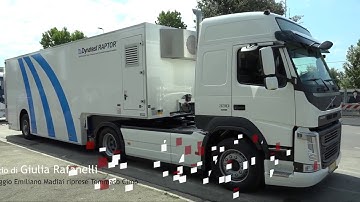 Dynatest RAPTOR (Rapid Pavement Tester) in Italy