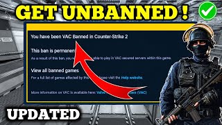 How To Get Unbanned For VAC BAN on CS2 (Updated Guide)