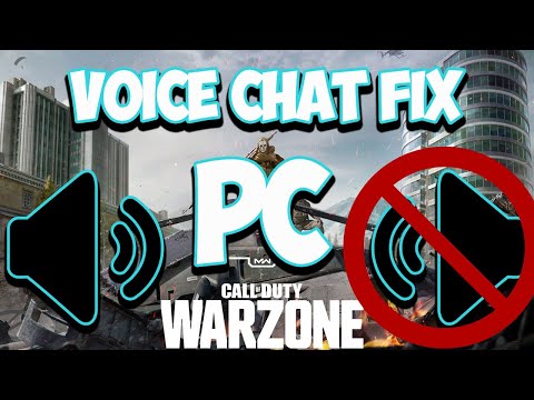 Warzoneボイスチャットが機能しないPC修正!