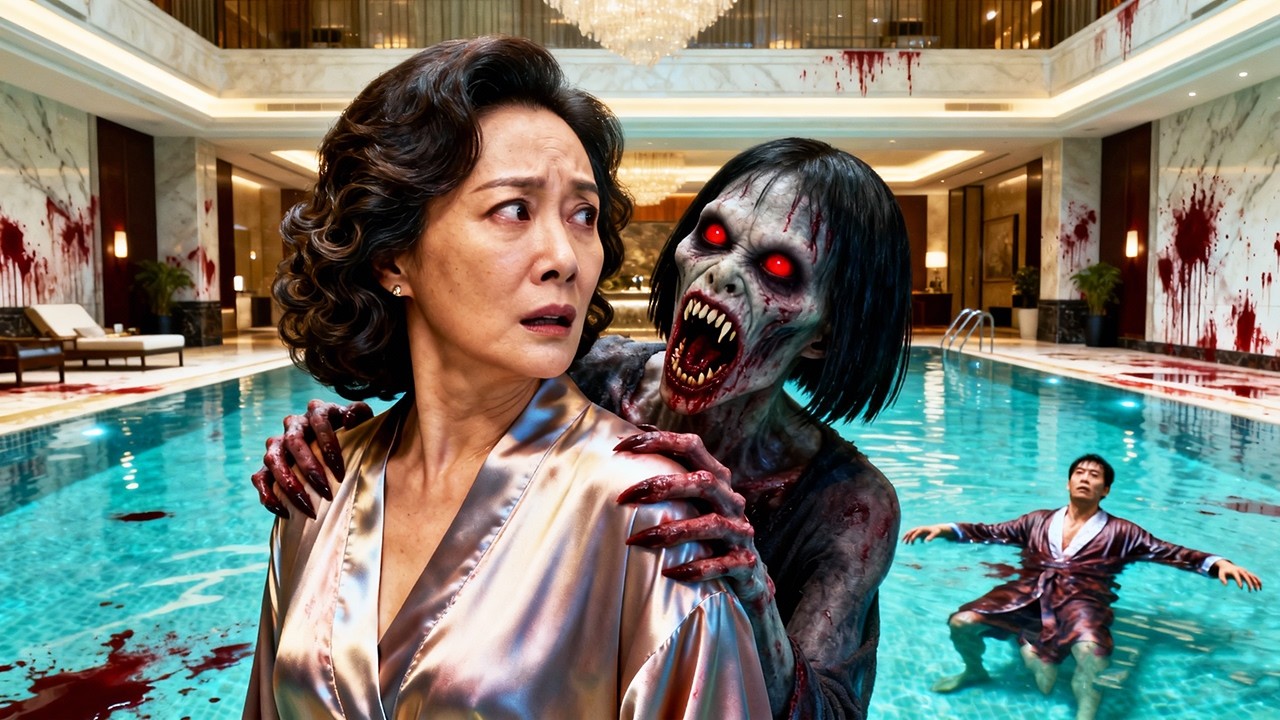 【FULL MOVIE】夫妻入住詭異酒店，丈夫竟當晚離奇喪命！探險隊深入調查背后真相毛骨悚然！#movie #悬疑 #恐怖