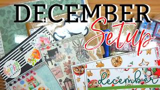 Hello December | Setup in my ECLP, Common Planner & Rings
