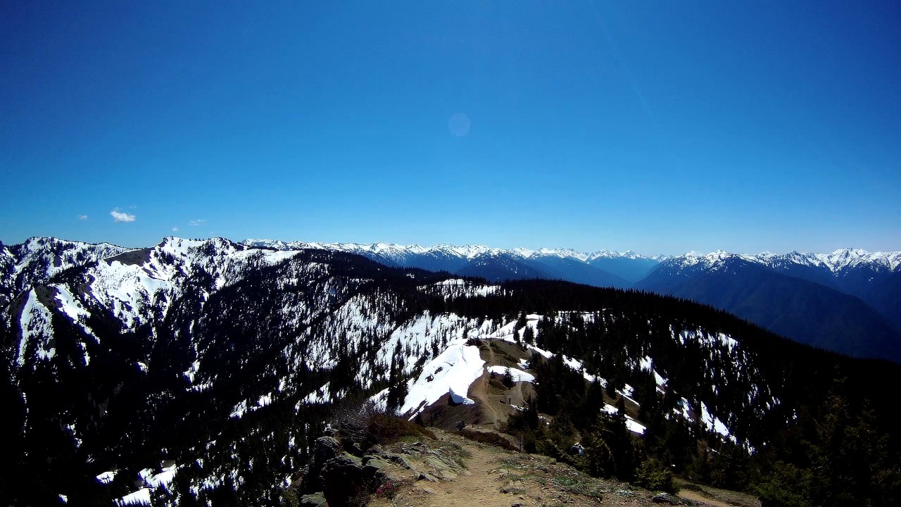 camera iphone 8 plus apk QUAD HD 360 Degree Views of Olympic Mountains in Olympican National Park, Hurrican Hill Trail