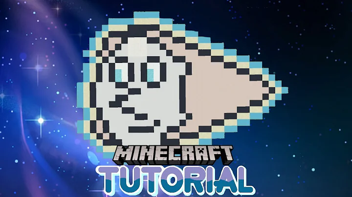 Minecraft Steven Universe Pearl Pixel Art Building Tutorial