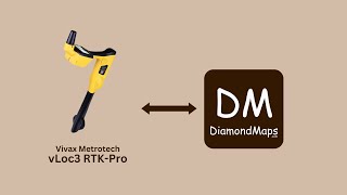 Connecting a vLoc3 RTK-Pro to Diamond Maps