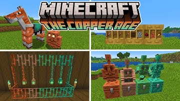 Everything in the Minecraft Copper Age Update | Copper Golem, New Blocks, & New Armor | 1.21.9