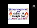 Important Formulae from Chapter 10: Straight Lines Maths Class 11th