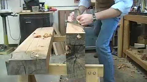 Building a Slab Top Roubo Workbench with Christoph...