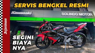 SERVICE NINJA RR DI BENGKEL RESMI KAWASAKI SOLINDO MOTOR SEGINI BIAYANYA | BIAYA SERVIS NINJA RR