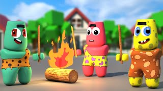 Sponge-Gar and Pat-tar in ROBLOX | FULL Animation