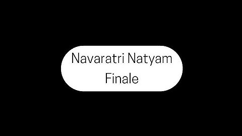 #NavaratriNatyam  - Finale | Bhairavi Sundararaman | Sharadha Muralidharan