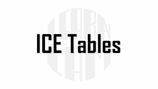 ICE Tables | LEARN with LAM