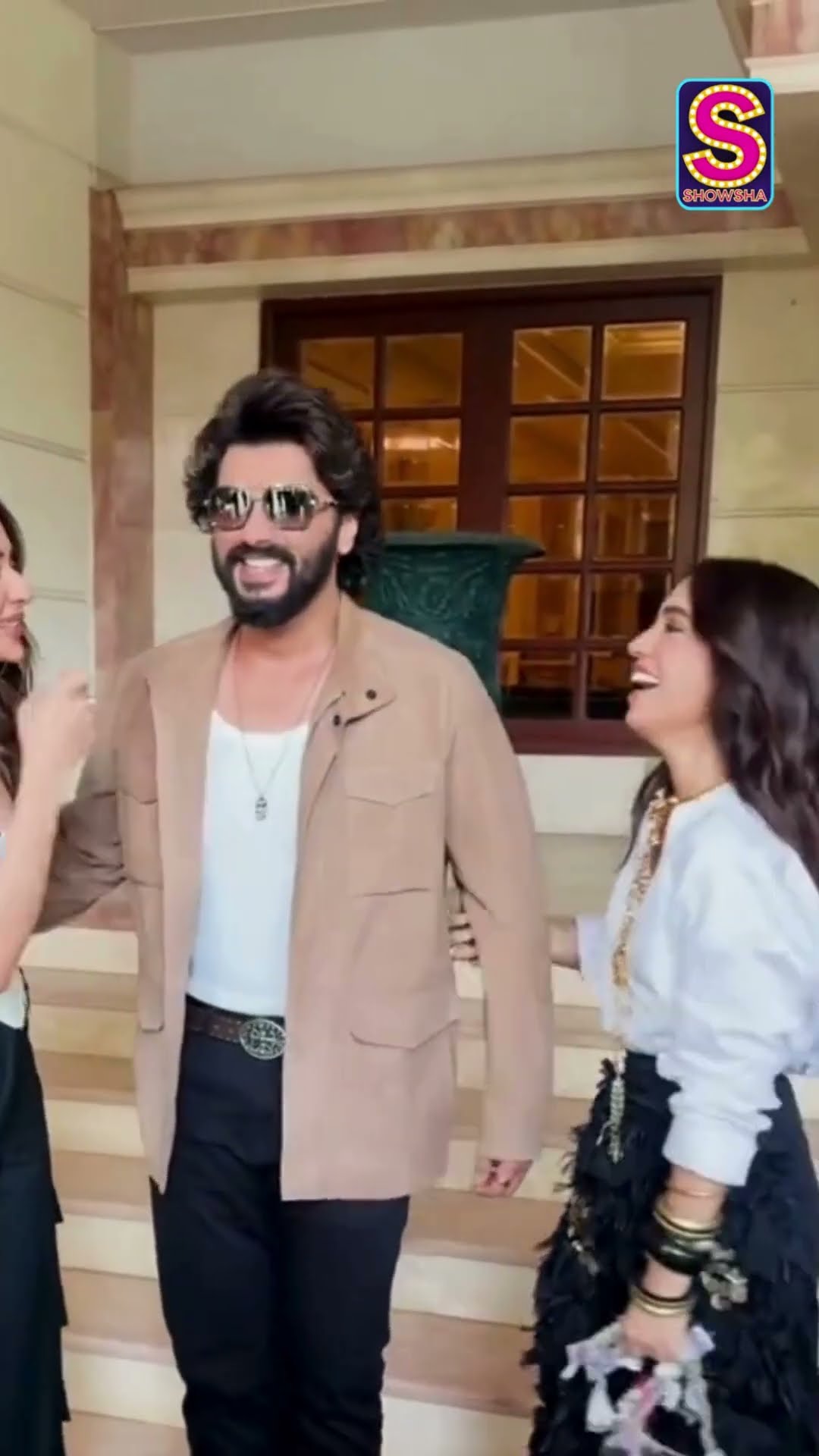 ‘Mere Husband Ki Biwi’ Cast Arjun Kapoor, Rakul Preet Singh \u0026Bhumi Pednekar Get Papped Together N18S