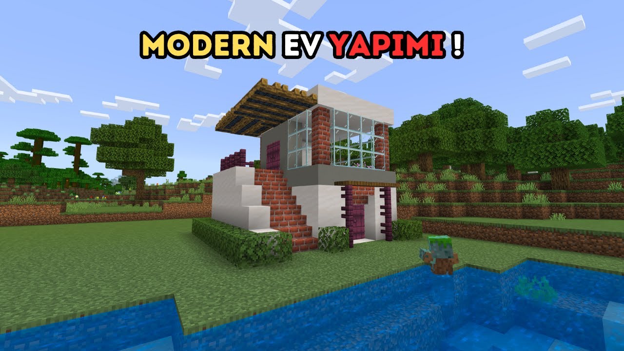 Minecraft MODERN EV YAPIMI #271 | Minecraft Serisi - YouTube