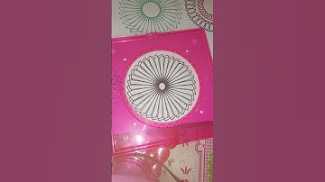 spirograph design pattern #art #stepbystep #drawing #artsandcrafts #calligraphy #spirograph #shorts