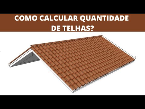 Como Calcular quantidade de telhas?