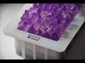 Making of Amethyst Slice Glycerin Soap