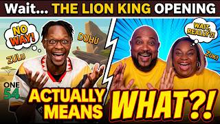 "Wait… The Lion King Opening ACTUALLY Means WHAT?! (We're Shocked)"