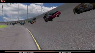 rFactor crash at Jacksonville 3