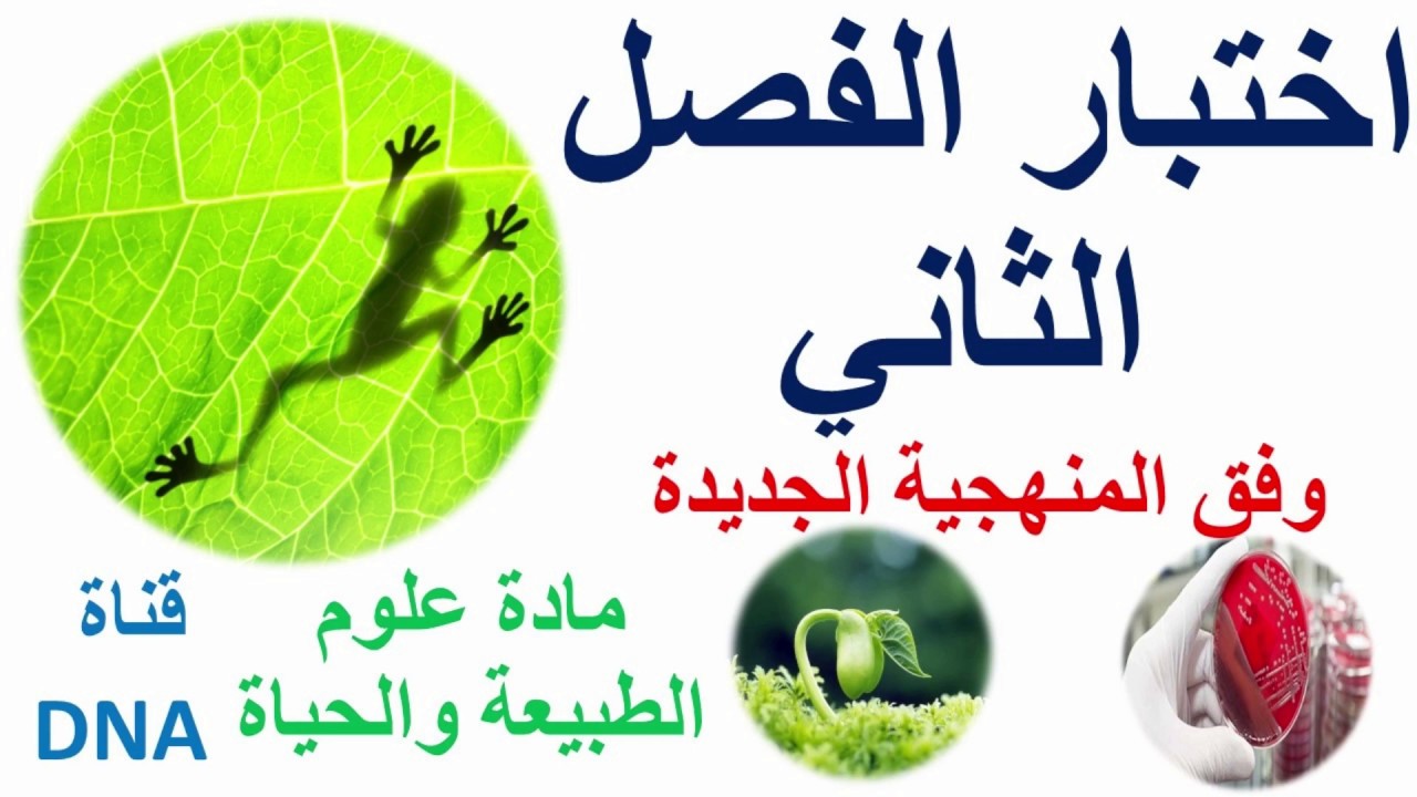 الاختبار الثاني في العلوم الطبيعية للسنة الاولى ثانوي