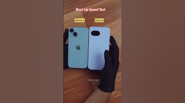 Google Pixel 9a Vs iPhone 14 Boot Up Speed Test