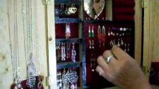 Wall Mounted Jewelry Cabinet