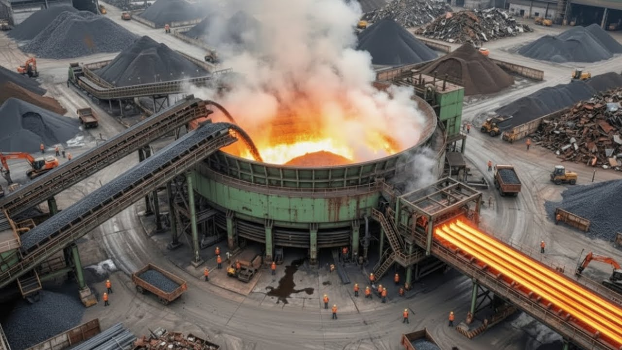 Inside the World’s Most Powerful Steel Factory (Complete Process)