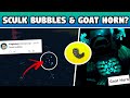 NEW LOOK AT MINECRAFT SCULK BUBBLES! (1.19 GOAT HORN &amp; WARDEN FEATURE??) Beta - 1.18.20.23