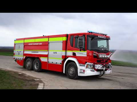 Video: Aká spoločnosť vyrába hasičské autá?