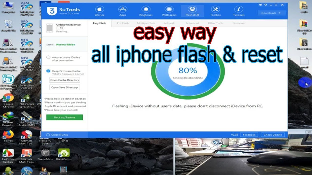 How to iPhone X-10 iPhone 8 l flash & Factory Reset 2019 - YouTube