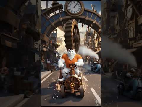 القط بسبوس وميناء التروس المجنون وش هالسباق