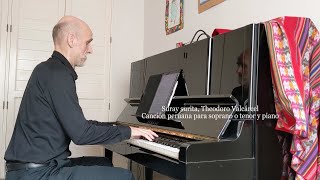 Suray surita - Theodoro Valcárcel - karaoke - piano accompaniment -