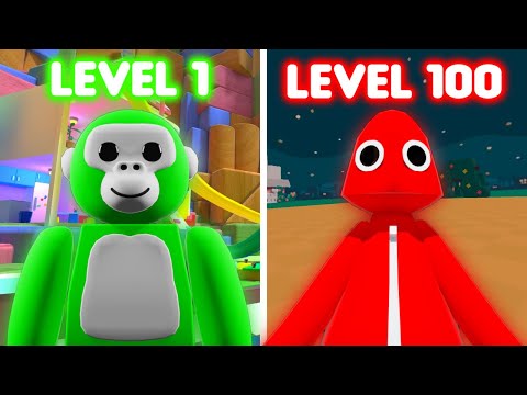 Level 1 VS 100 Gorilla Tag Fan Games...