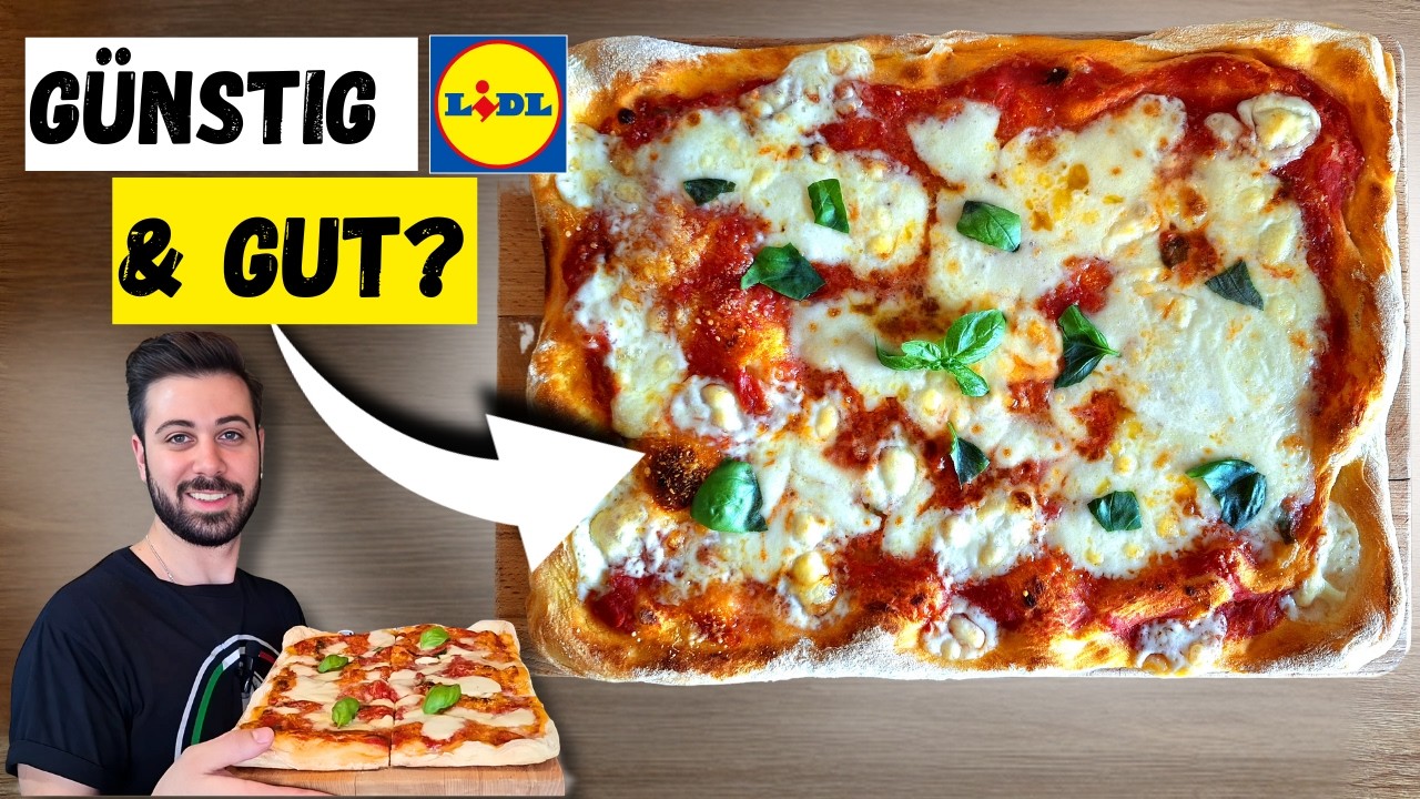 Wir backen PIZZA mit LIDL-Zutaten: Besser als vom ITALIENER?