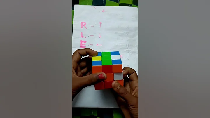 🪄 magic trick on a rubiks cube #shorts #short #viral