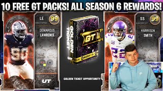 OPEN YOUR 10 FREE GT PACKS NOW! 6 FREE 99 OVERALLS! ALL SEASON 6 PLAYERS, REWARDS+MORE REVEALED! by Zirksee 15,648 views 12 days ago 12 minutes, 14 seconds