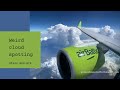 AIR BALTIC Flight BEG-RIX | Weird Cloud Spotting